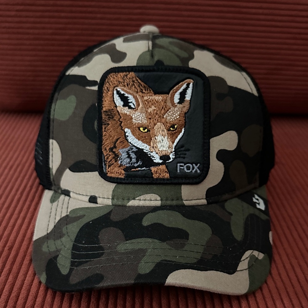 Goorin Bros Camouflage Fox Patch Hat